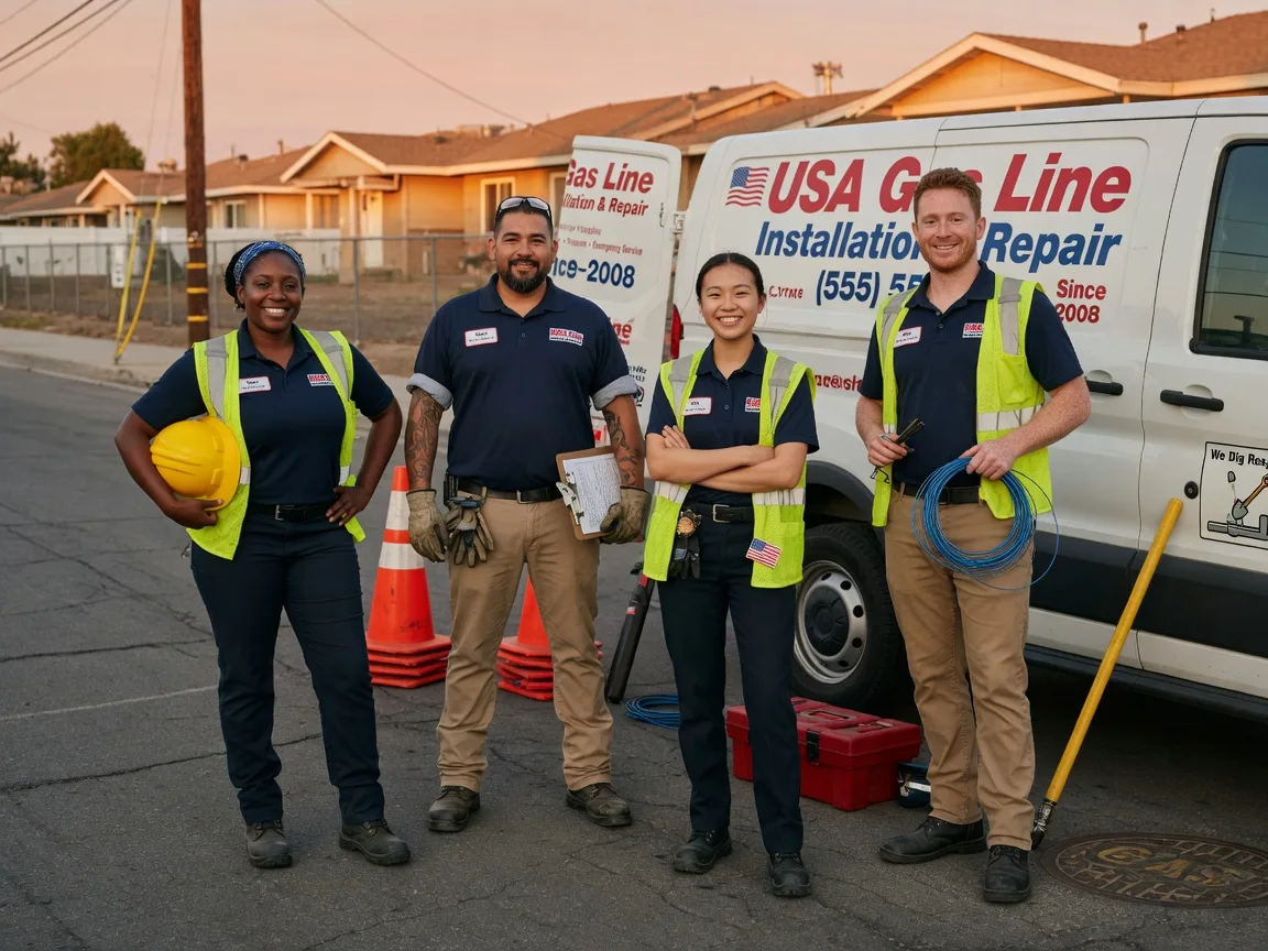 Gas Line Installation company in Champaign, IL