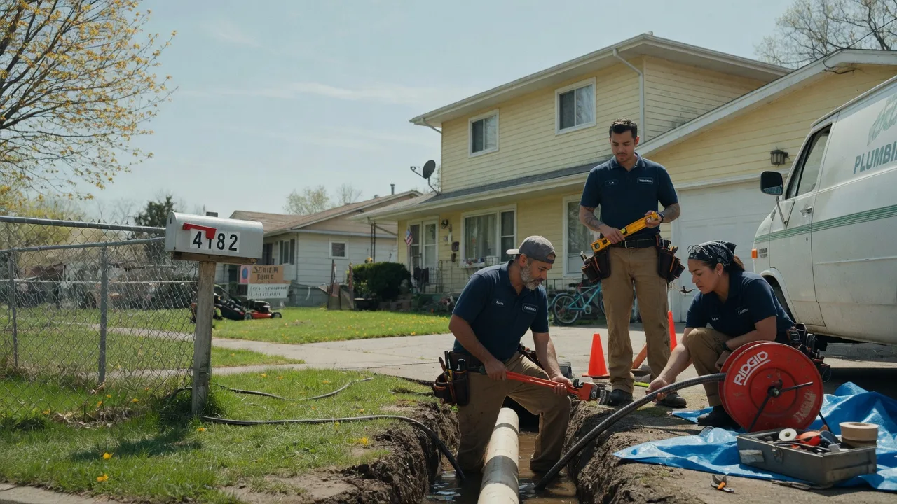 Gas Line Repair in Champaign, IL near me